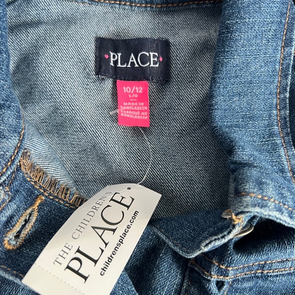 NWT Cute Jean jacket 10/12 - Picture 2 of 2